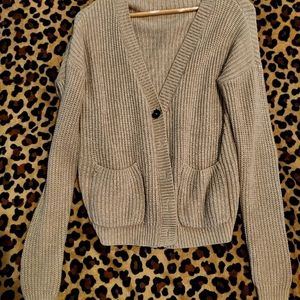 Warm and cozy oversized sweater